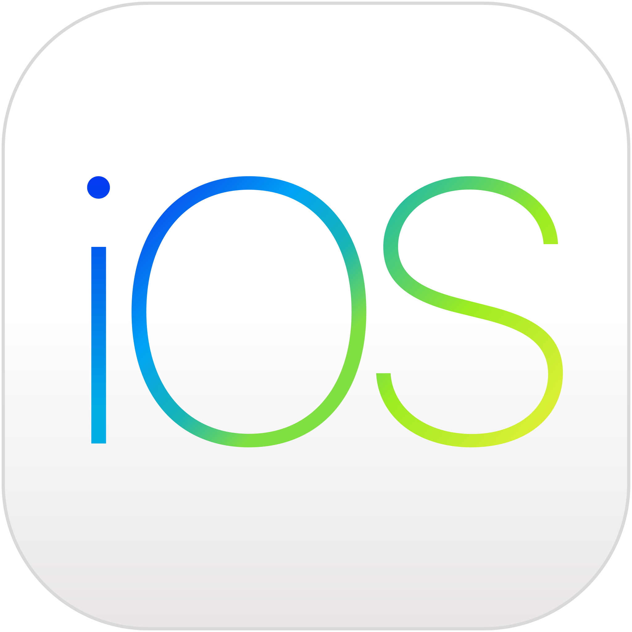 IOS logos